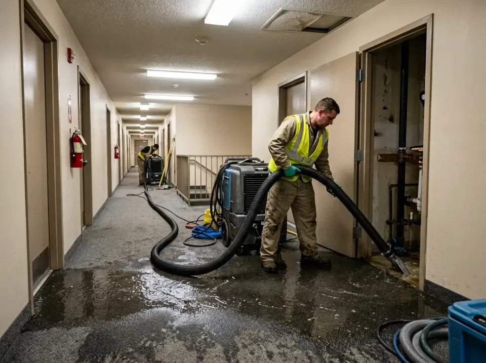 multi-unit-apartment-hallway-f-005 — frequently asked questions, Emergency Burst Pipe Water Extraction & Removal in Susqueha…